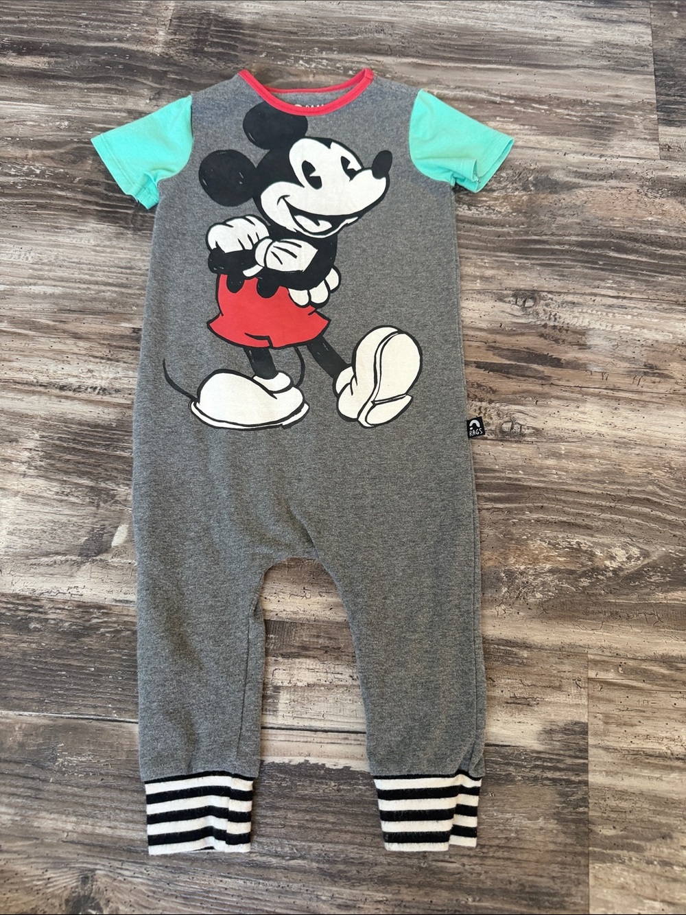 Rags Mickey Mouse Short-Sleeve One piece
